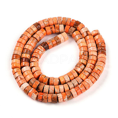 Natural Imperial Jasper Beads Strands G-N344-41A-1