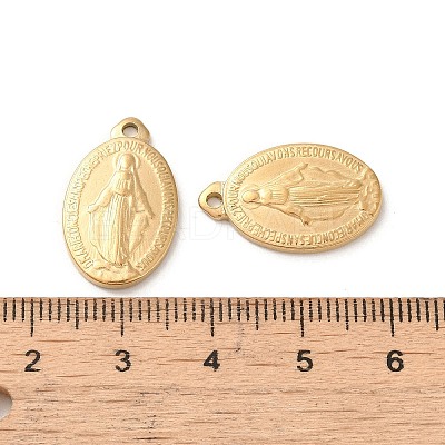 Ion Plating(IP) 304 Stainless Steel Pendants STAS-H109-08G-1
