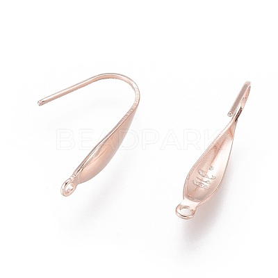 316 Surgical Stainless Steel Earring Hooks STAS-P166-10RG-1