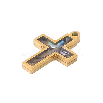 Ion Plating(IP) 304 Stainless Steel Pendants STAS-S136-02G-02-1