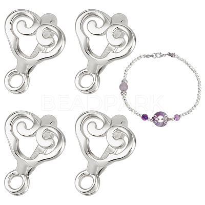 925 Sterling Silver Dount Bails STER-BC0003-29P-1
