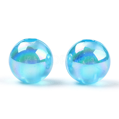 Transparent Acrylic Beads MACR-T046-01D-09-1