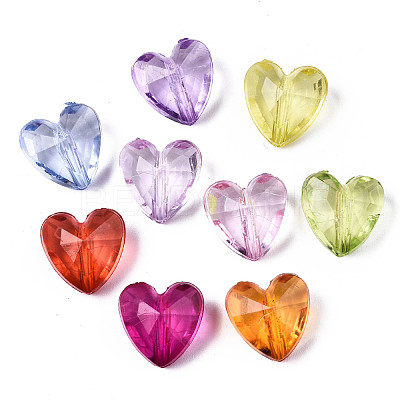 Transparent Acrylic Beads TACR-ZX017-01-1