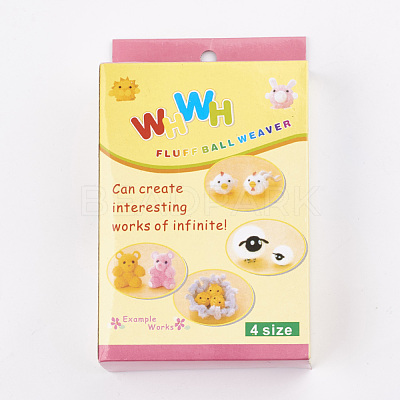 Plastic Knitting Loom for Making Pom Pom TOOL-R045-01A-1