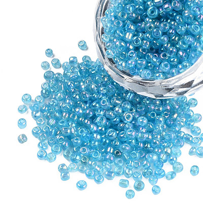 Round Glass Seed Beads SEED-A007-2mm-163-1