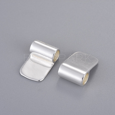 Brass Glue-on Flat Pad Bails X-KK-D519-B-S-1