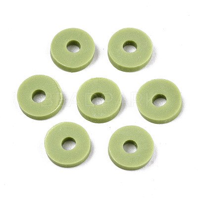 Handmade Polymer Clay Beads LS-CLAY-Q251-8.0mm-49-1