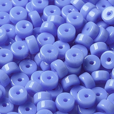 Opaque Colours Glass Seed Beads SEED-E001-P3x6mm-12-1