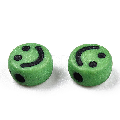Opaque Craft Acrylic Beads X-MACR-S369-003B-02-1