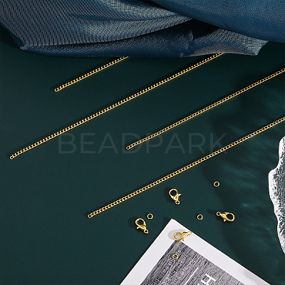 DIY Chain Bracelet Necklace Making Kit DIY-CA0006-08-1