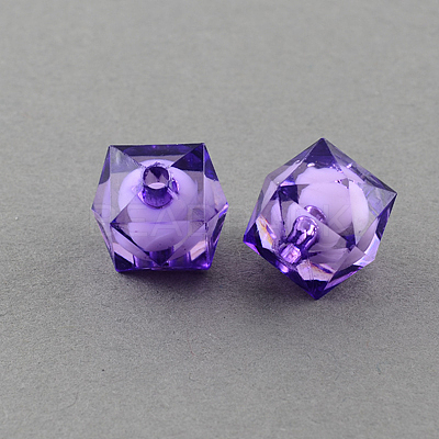 Transparent Acrylic Beads TACR-S112-12mm-10-1