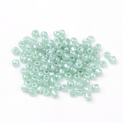 (Repacking Service Available) Glass Seed Beads SEED-C020-4mm-154-1