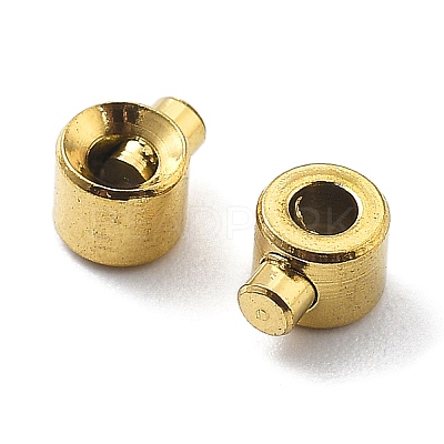 Ion Plating(IP) 304 Stainless Steel Crimp Beads LS-STAS-L216-51G-1