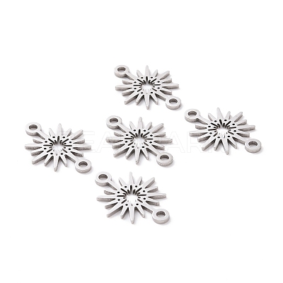 Tarnish Resistant 201 Stainless Steel Links/Connectors STAS-T056-LA334-1-1