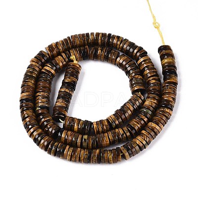 Natural Tiger Eye Beads Strands G-T142-6mm-06-1