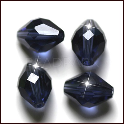 Imitation Austrian Crystal Beads SWAR-F054-13x10mm-20-1