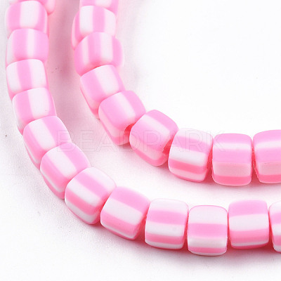 Handmade Polymer Clay Beads Strands CLAY-N010-074-08-1