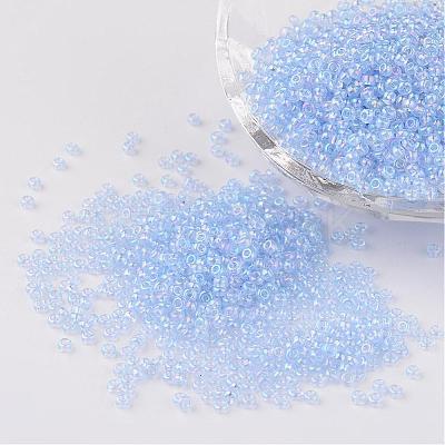 12/0 FGB Grade A Rainbow Glass Seed Beads X-SEED-Q010-F542-1