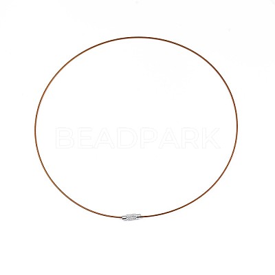 Stainless Steel Wire Necklace Cord DIY Jewelry Making TWIR-R003-07-1