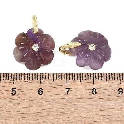 Natural Amethyst Pendants GG-NH0016-01G-10-1
