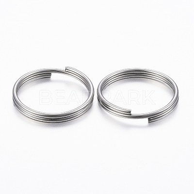 Tarnish Resistant 304 Stainless Steel Split Rings LS-STAS-H413-07P-E-1