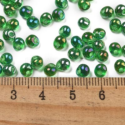 6/0 Inside Colours Fringe Glass Seed Beads X1-SEED-A034-03G-1