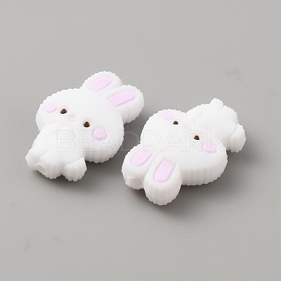 Rabbit Silicone Beads LS-SIL-SZC0001-02B-1