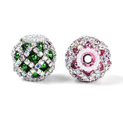 Acrylic & ABS Imitation Pearls Beads OACR-T030-20-1
