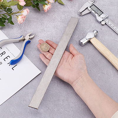 304 Stainless Steel Flat Strip DIY-WH0888-616P-1