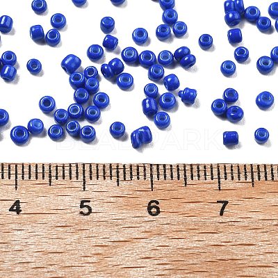Baking Paint Glass Seed Beads SEED-S001-01-1