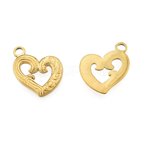 Ion Plating(IP) 201 Stainless Steel Pendants STAS-N098-222LG-1