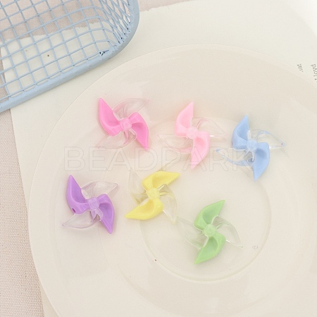 Opaque Acrylic Beads SACR-P030-C02-1