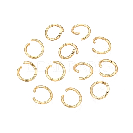 304 Stainless Steel Open Jump Rings STAS-Q113-8x1.0mm-G-01-1