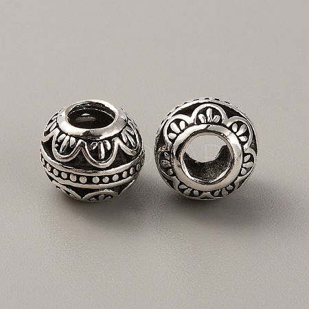 Tibetan Style Alloy European Beads LS-FIND-TAC0002-065H-02-1