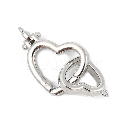 Brass Spring Gate Rings KK-P299-08P-1