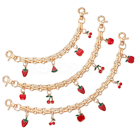 Aluminum Purse Strap Extenders AJEW-WH0248-912-1
