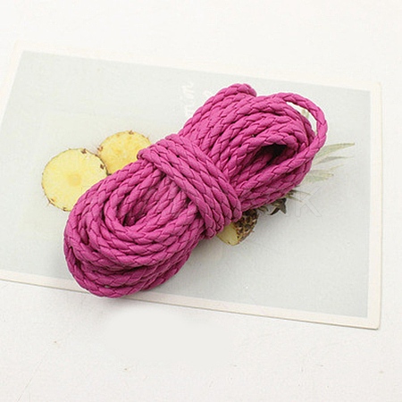 Braided PU Leather Cords WL-WH0005-002S-1