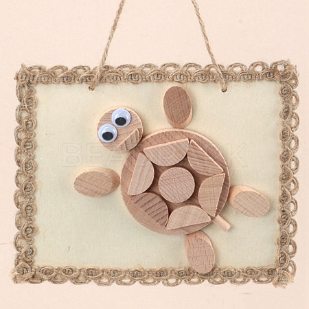 DIY Tortoise Painting Handmade Materials Package for Parent-Child DIY-P036-11-1