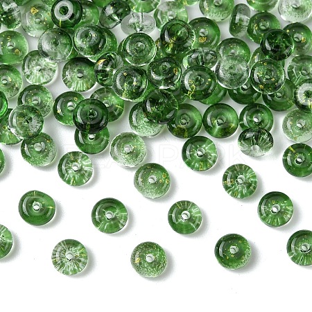 111Pcs Electroplate Transparent Colours Rainbow Glass Seed Beads SEED-YW0002-93G-1