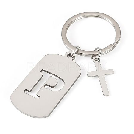 1Pc Stainless Steel Keychains KEYC-TADJ0001-08P-1