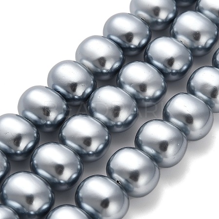 Shell Pearl Beads Strands BSHE-F013-01F-1