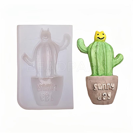 DIY Cactus Food Grade Silicone Molds DIY-F045-38-1