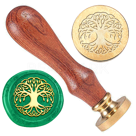 Wax Seal Stamp Set AJEW-WH0208-987-1