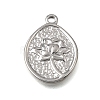 304 Stainless Steel Pendants STAS-K322-26A-P-1