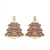 Alloy Enamel Pendants ENAM-E569-11-2