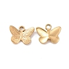 Ion Plating(IP) 304 Stainless Steel Charms STAS-C059-04G-2