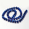 Electroplate Non-magnetic Synthetic Hematite Bead Strands G-F300-29B-05-2