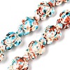 Synthetic Turquoise Dyed Beads Strands G-P507-05A-1-1