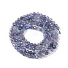 Natural Iolite Beads Strands G-N342-32-3