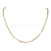 4MM 304 Stainless Steel Cable Chain Necklaces for Women NJEW-JN05598-2